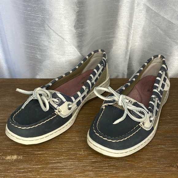 SPERRY Top-Sider Women’s 5M Angelfish Loafer Style Flat Boat Shoes - Picture 1 of 8